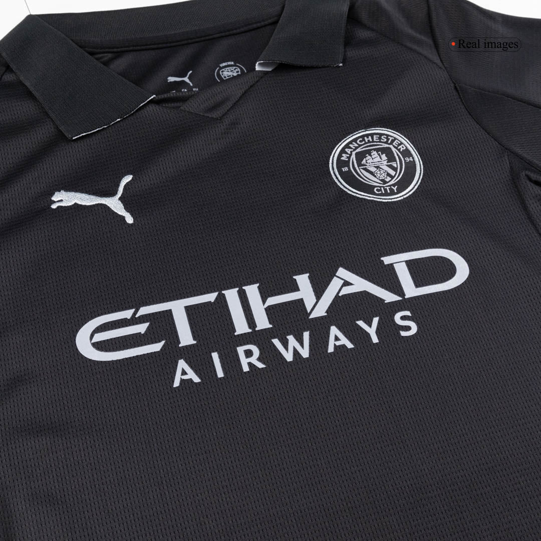 Manchester City 2025/26 Vieras Pelipaitasetti Lasten - kuva 6