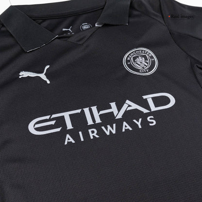 Manchester City 2025/26 Vieras Pelipaitasetti Lasten - kuva 6