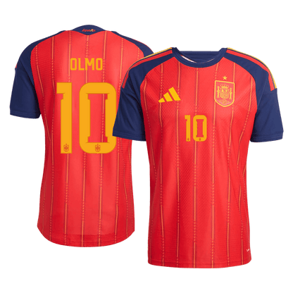 Spain World Cup 2026 Koti Pelipaita (Player Version) Miesten OLMO #10