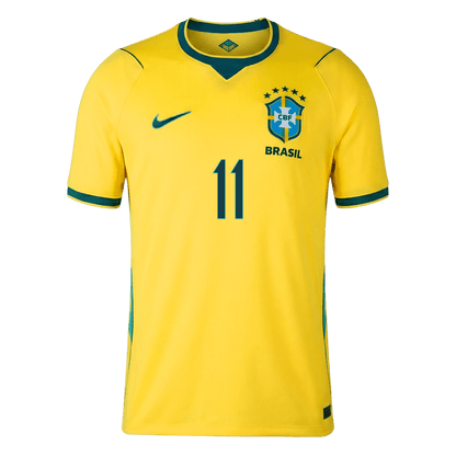 Brazil World Cup 2026 Koti Pelipaita Miesten RAPHINHA #11 - kuva 5