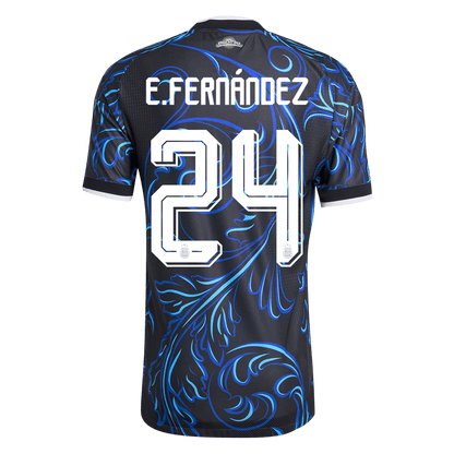 Argentina World Cup 2026 Vieras Pelipaita (Player Version) Miesten E. FERNANDEZ #24 - kuva 9