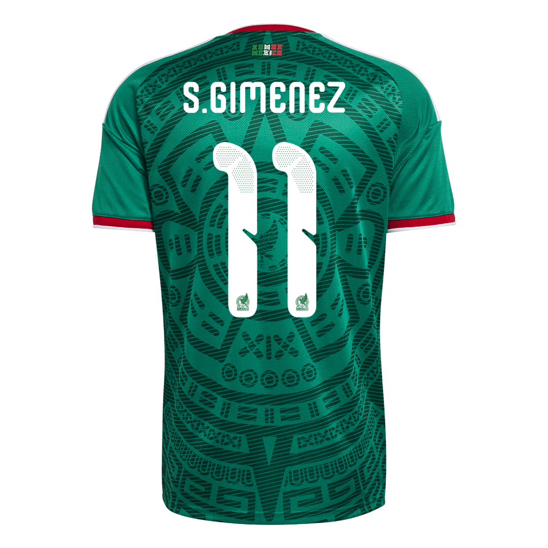 Mexico World Cup 2026 Koti Pelipaita Miesten S.GIMENEZ #11 [PREMIUM] - kuva 8