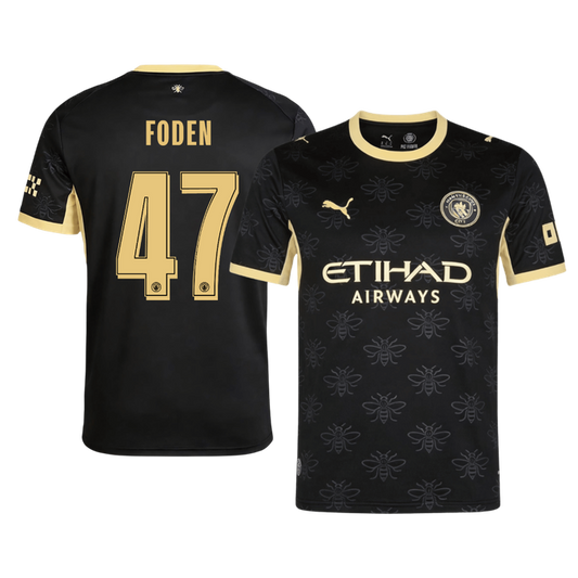 Manchester City vieraspelipaita 2026/27 UCL – Foden #47