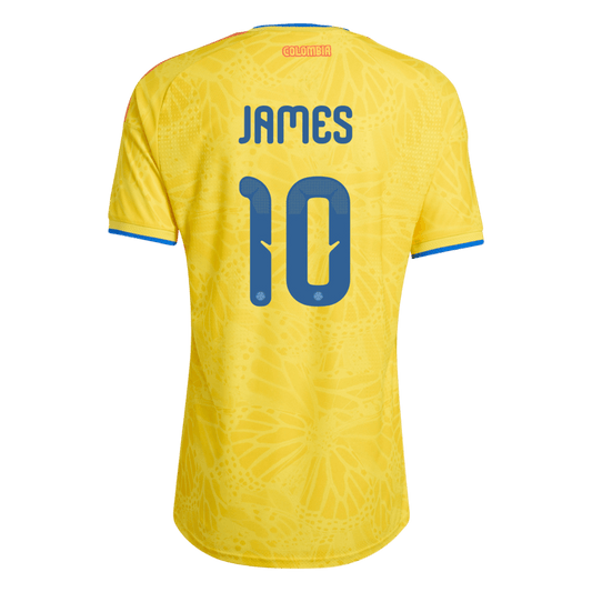 Colombia World Cup 2026 Koti Pelipaita (Player Version) Miesten JAMES #10 - kuva 2