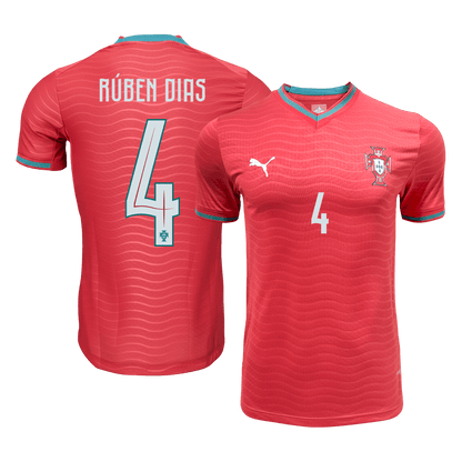 Portugal World Cup 2026 Koti Pelipaita (Player Version) Miesten RúBEN DIAS #4