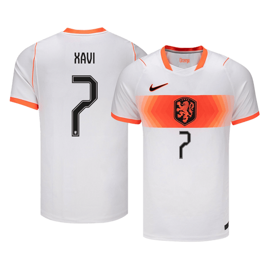 Netherlands World Cup 2026 Vieras Pelipaita Miesten XAVI #7