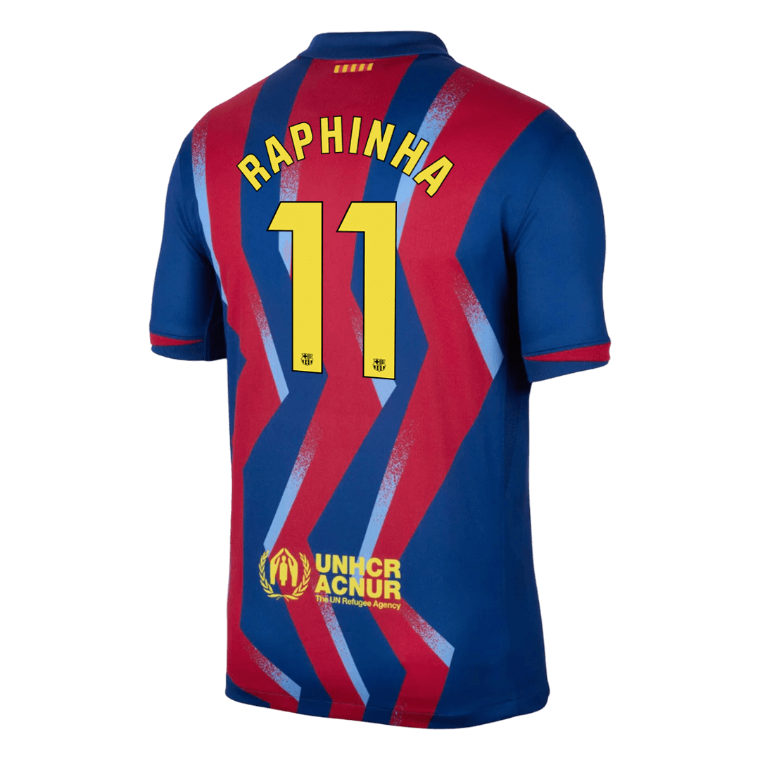 Barcelona 2025/26 Nelj?s Pelipaita Miesten RAPHINHA #11 - kuva 2
