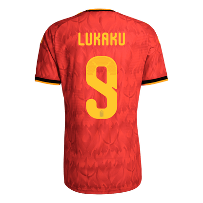 Belgium World Cup 2026 Koti Pelipaita (Player Version) Miesten LUKAKU #9 - kuva 9