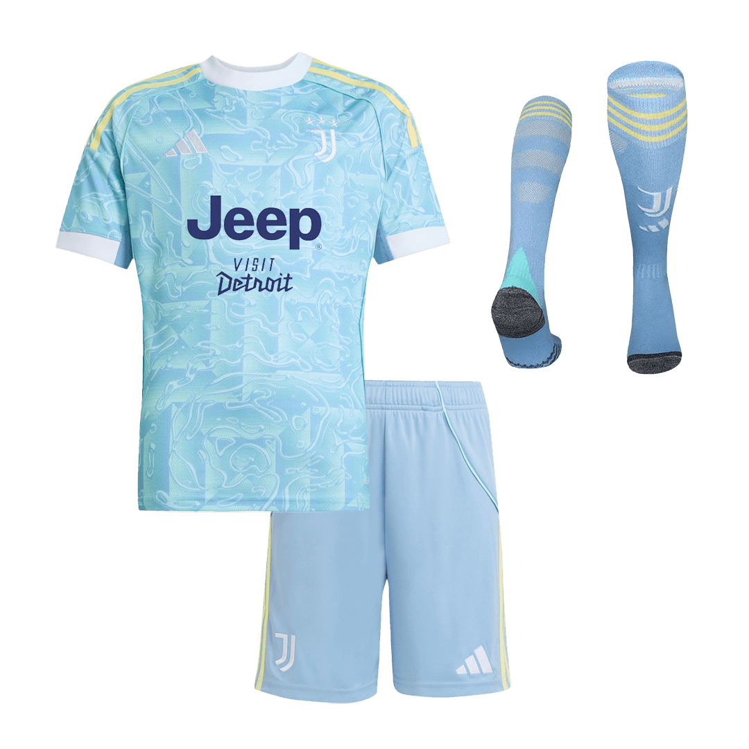 Juventus 2025/26 Vieras Lasten t?ydellinen peliasu