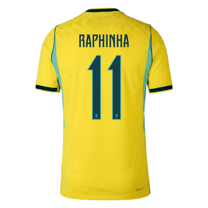 Brazil World Cup 2026 Koti Pelipaita (Player Version) Miesten RAPHINHA #11 - kuva 3