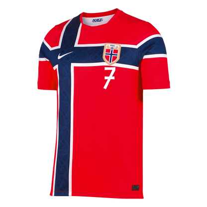 Norway World Cup 2026 Koti Pelipaita Miesten S?RLOTH #7 - kuva 3