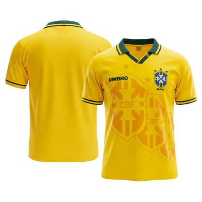 Brazil 1994 Koti Retro -pelipaita Miesten - kuva 7