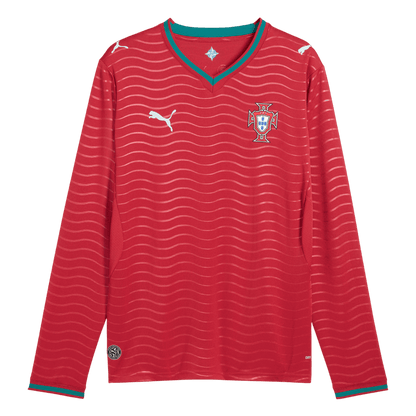 Portugal World Cup 2026 Koti Pitk?hihainen pelipaita Miesten