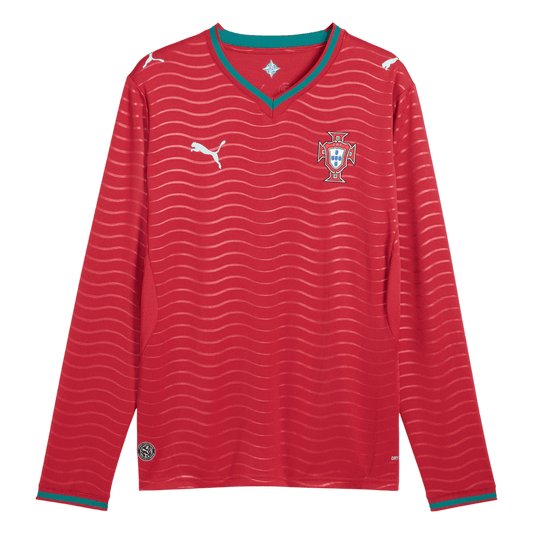 Portugal World Cup 2026 Koti Pitk?hihainen pelipaita Miesten