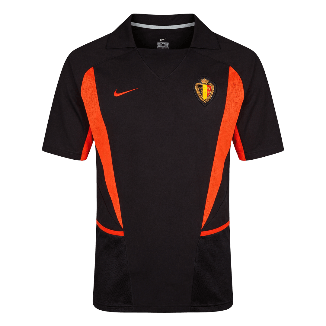 Belgium World Cup 2002 Vieras Retro -pelipaita Miesten