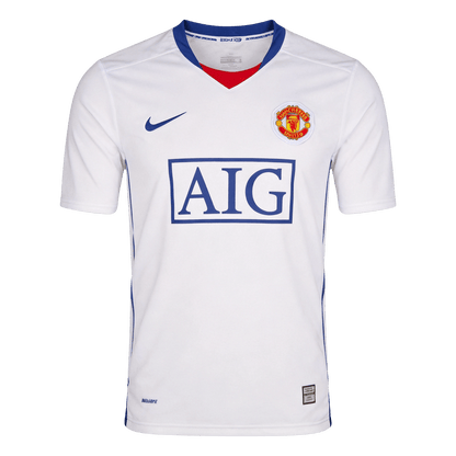 Manchester United 2008/09 Vieras Retro -pelipaita Miesten