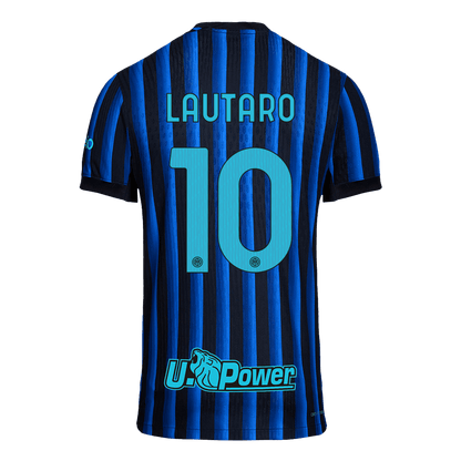Inter Milan 2025/26 Koti Pelipaita (Player Version) Miesten LAUTARO #10 - kuva 13