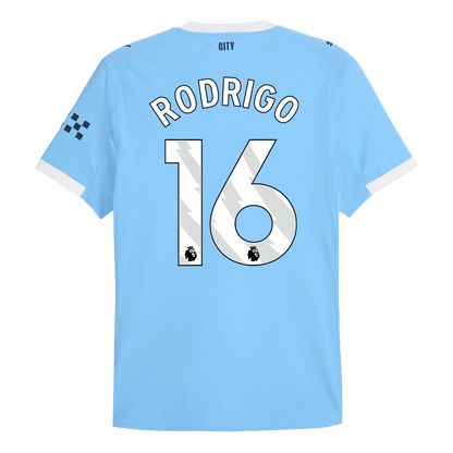 Manchester City 2025/26 Koti Pelipaita (Player Version) Miesten RODRIGO #16 - kuva 13