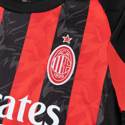 AC Milan 2025/26 Koti Pelipaitasetti Lasten - kuva 9