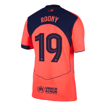 Barcelona 2025/26 UCL Kolmas Pelipaita (Player Version) Miesten ROONY #19 - kuva 12