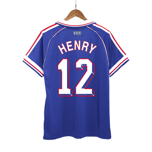 France World Cup 1998 Koti Retro -pelipaita Miesten HENRY #12