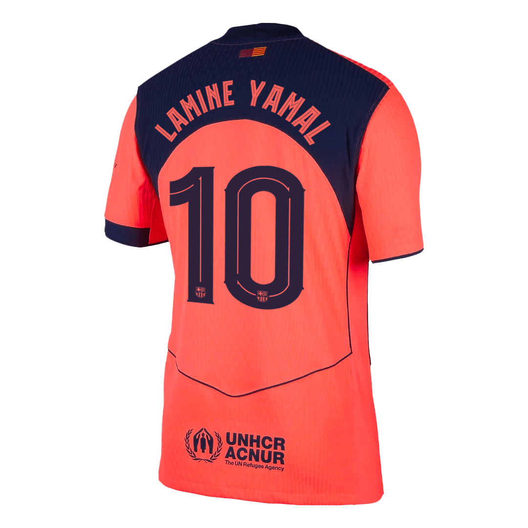 Barcelona 2025/26 UCL Kolmas Pelipaita (Player Version) Miesten LAMINE YAMAL #10 - kuva 12