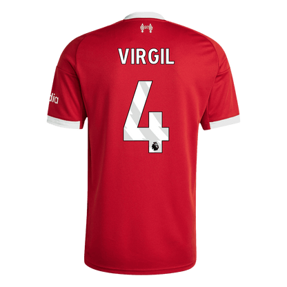 Liverpool 2025/26 Koti Pelipaita Miesten VIRGIL #4 - kuva 9
