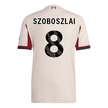 Liverpool 2025/26 Vieras Pelipaita (Player Version) Miesten SZOBOSZLAI #8 - kuva 10