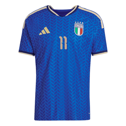 Italy World Cup 2026 Koti Pelipaita (Player Version) Miesten RASPADORI #11 - kuva 10