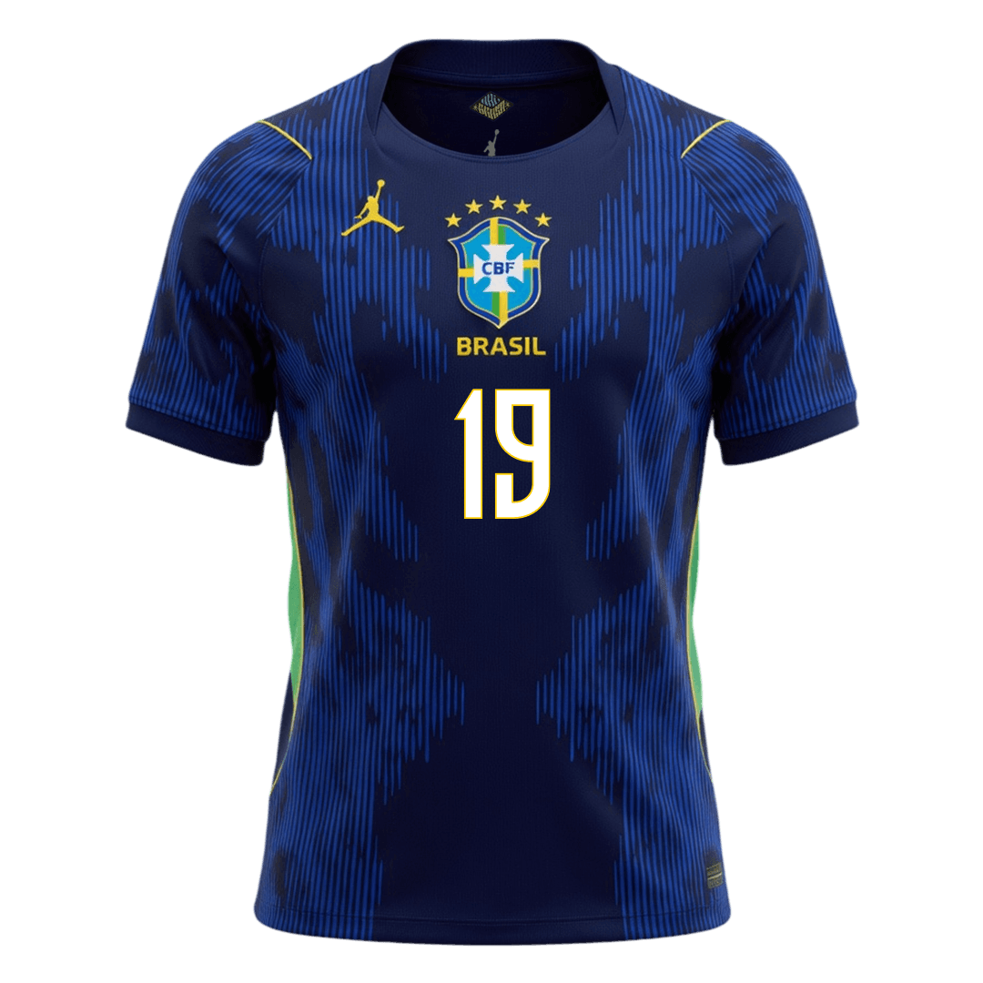 Brazil World Cup 2026 Vieras Pelipaita Miesten ENDRICK #19 - kuva 8