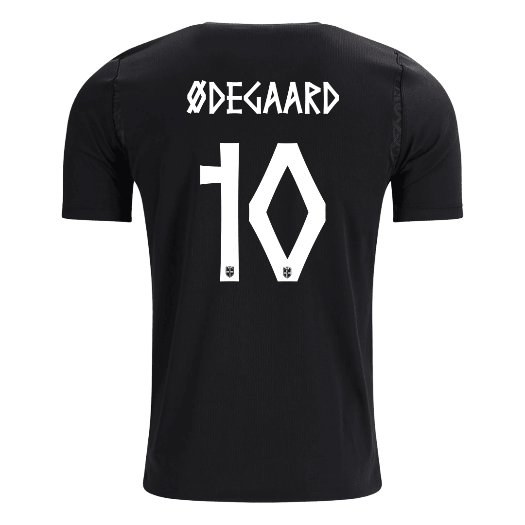 Norway World Cup 2026 Vieras Pelipaita Miesten ØDEGAARD #10 - kuva 3