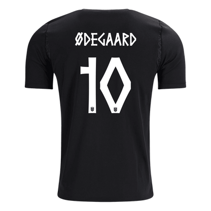 Norway World Cup 2026 Vieras Pelipaita Miesten ØDEGAARD #10 - kuva 3