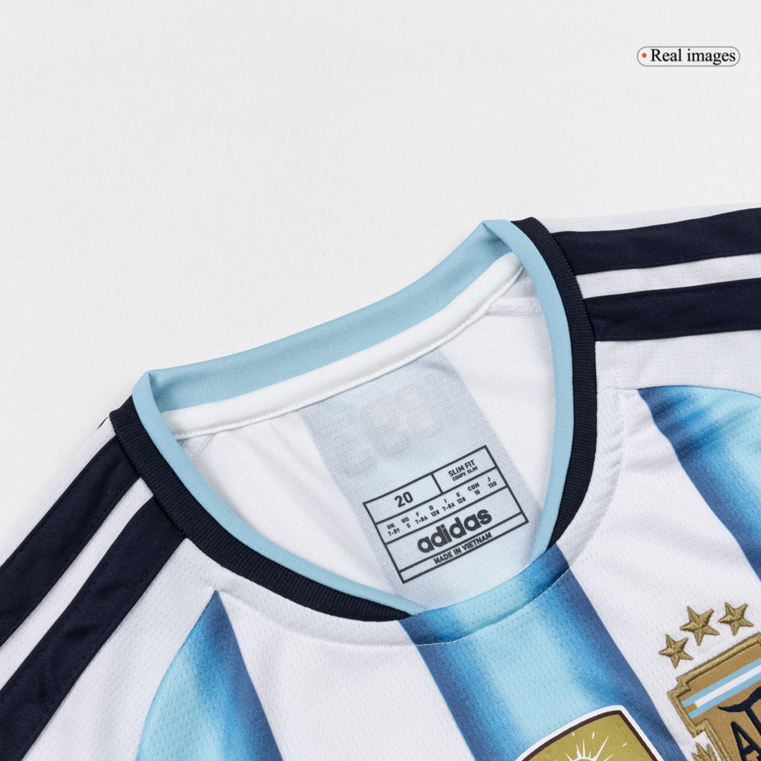 Argentina World Cup 2026 Koti Pelipaitasetti Lasten J. ALVAREZ #9 [PREMIUM] - kuva 9