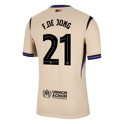Barcelona 2025/26 UCL Vieras Pelipaita (Player Version) Miesten F.DE JONG #21 - kuva 14