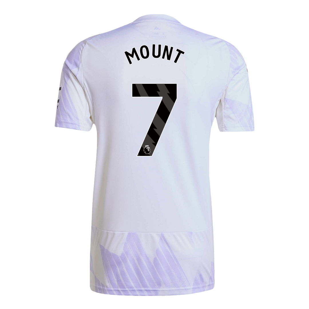 Manchester United 2025/26 Vieras Pelipaita Miesten MOUNT #7 - kuva 10