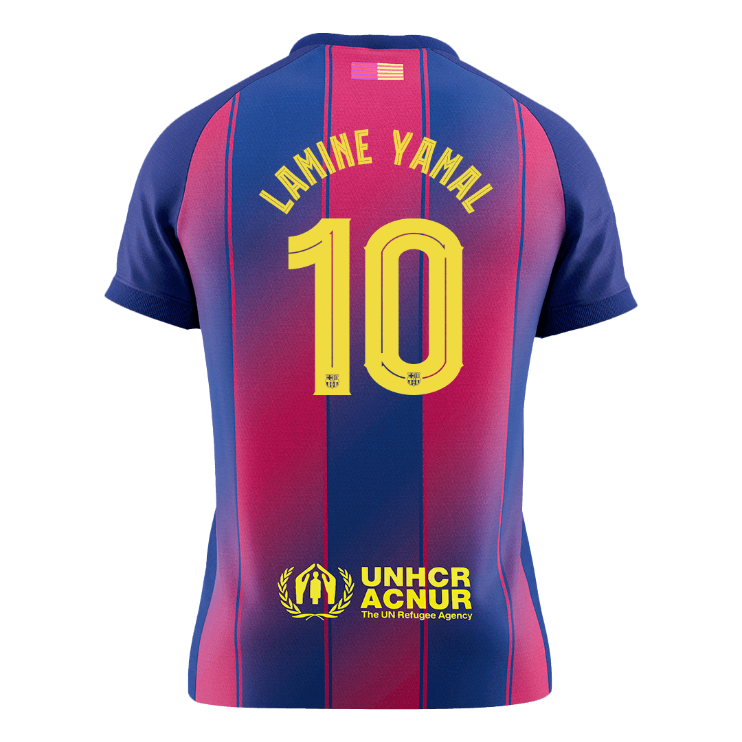 Barcelona 2025/26 UCL Koti Pelipaita Miesten LAMINE YAMAL #10 [PREMIUM] - kuva 9