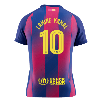 Barcelona 2025/26 UCL Koti Pelipaita Miesten LAMINE YAMAL #10 [PREMIUM] - kuva 9