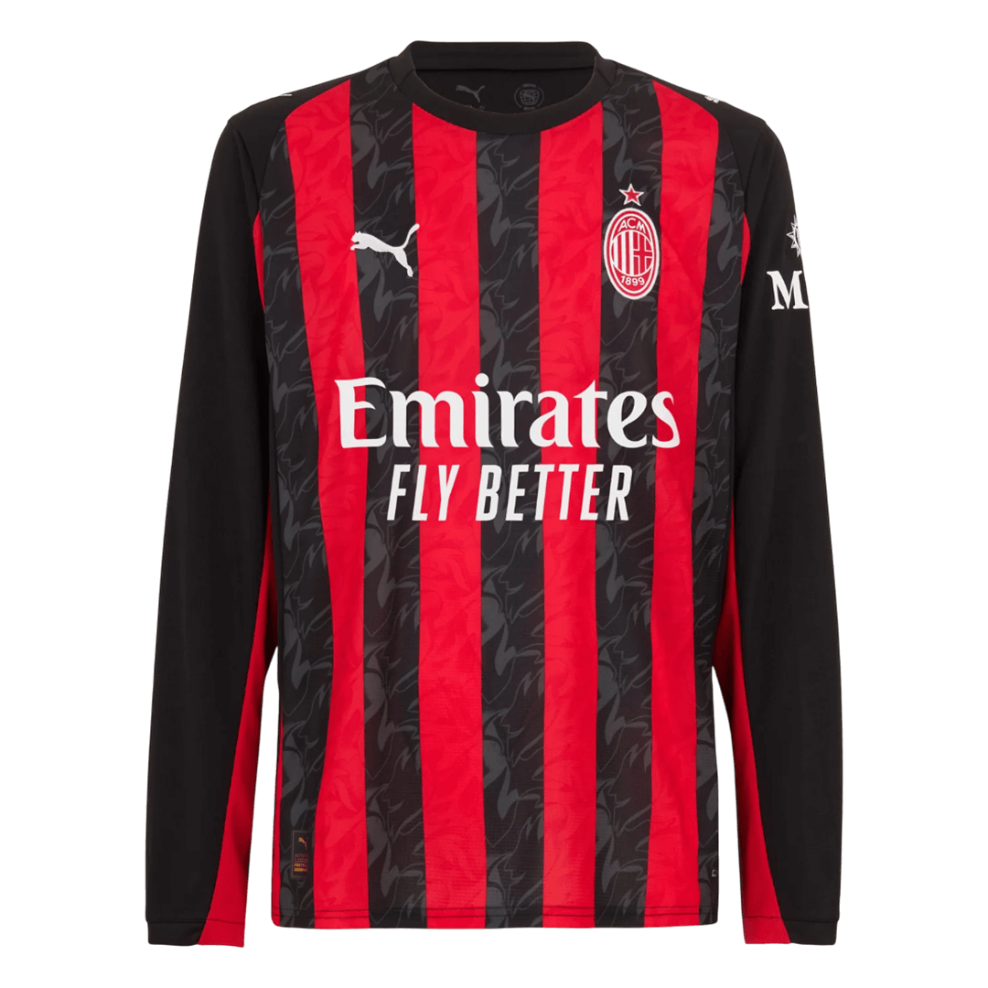 AC Milan 2025/26 Koti Pitk?hihainen pelipaita Miesten