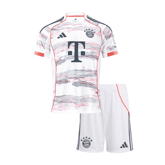 Bayern Munich 2025/26 Vieras Pelipaitasetti Lasten